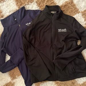St. Luke's Black and Navy Jackets